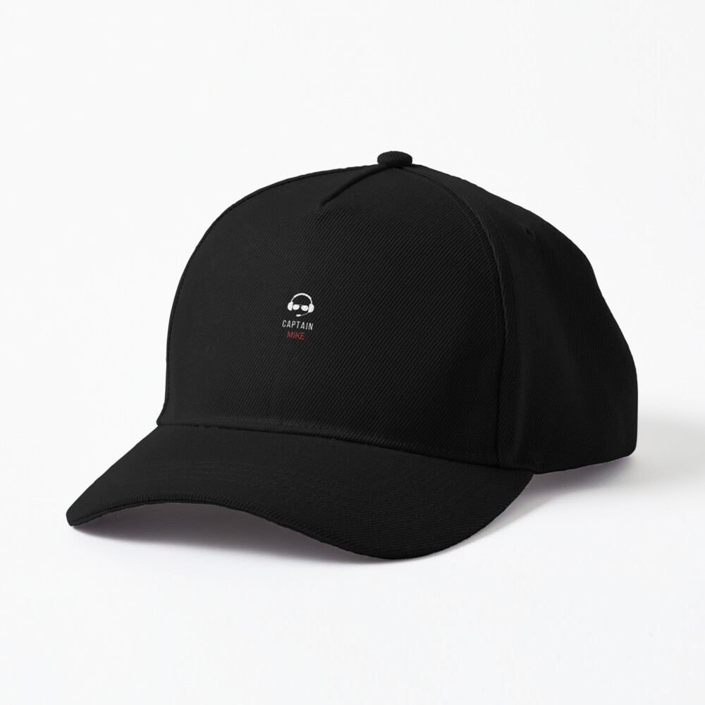 captain mike cap black